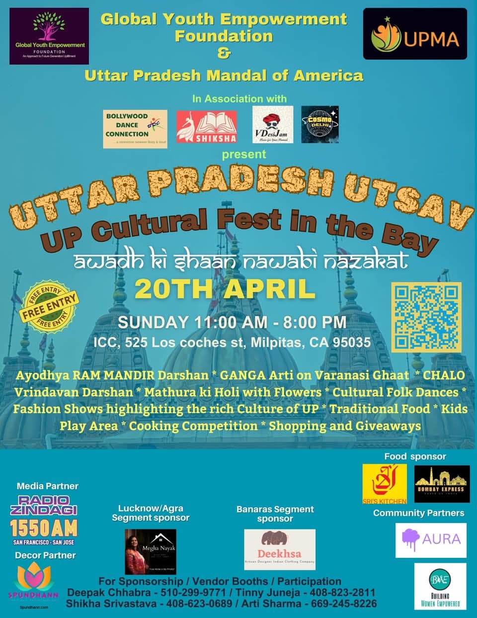 Uttar Pradesh Utsav – UP Cultural Fest in the Bay