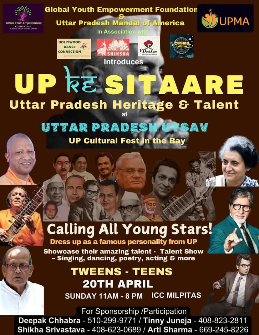 UP ke Sitaare – Uttar Pradesh Heritage & Talent